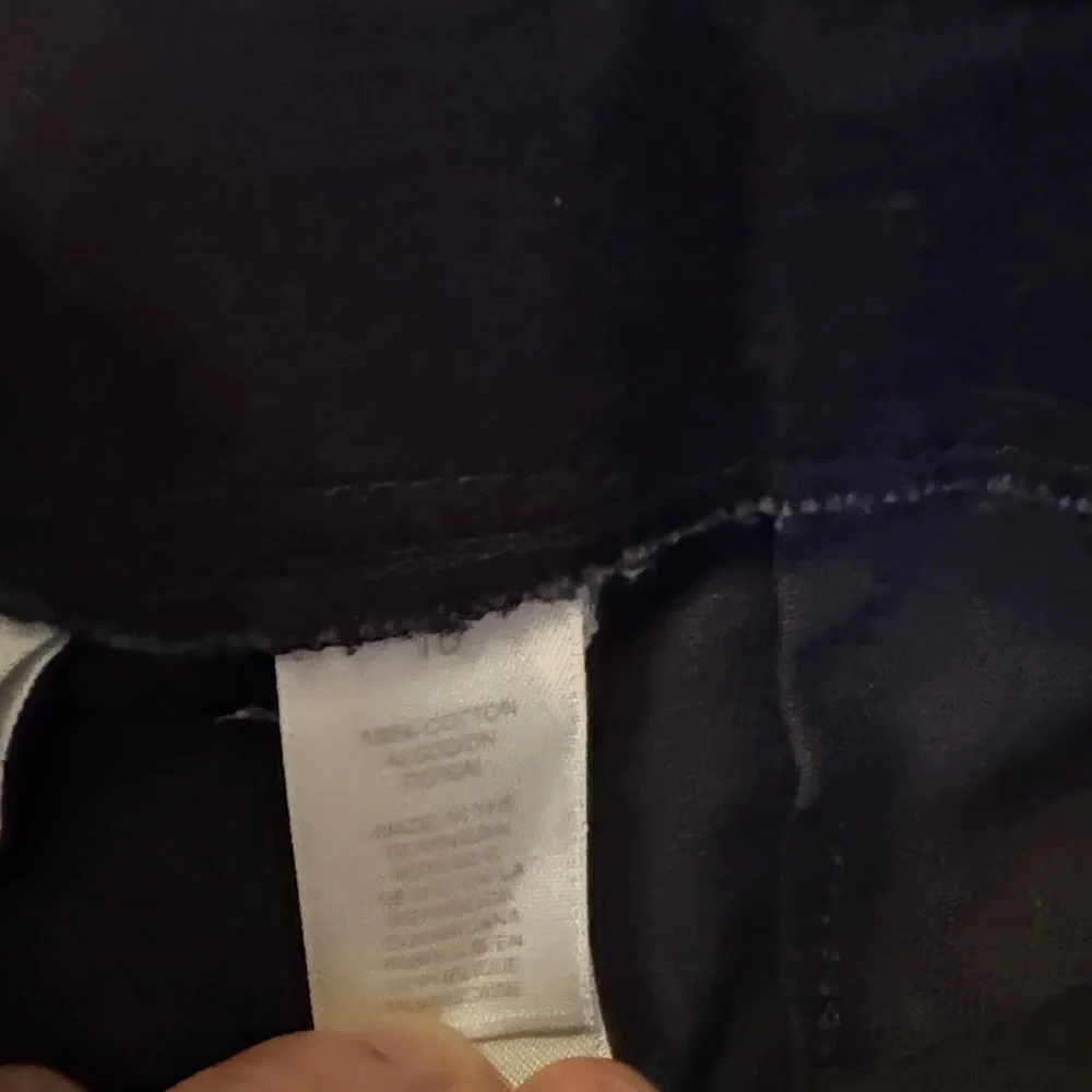 Classic Black Women's 100% cotton pants / DG6